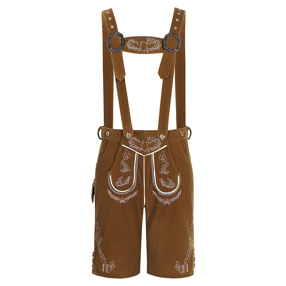 Lars – Traditionelle lederhosen med seler