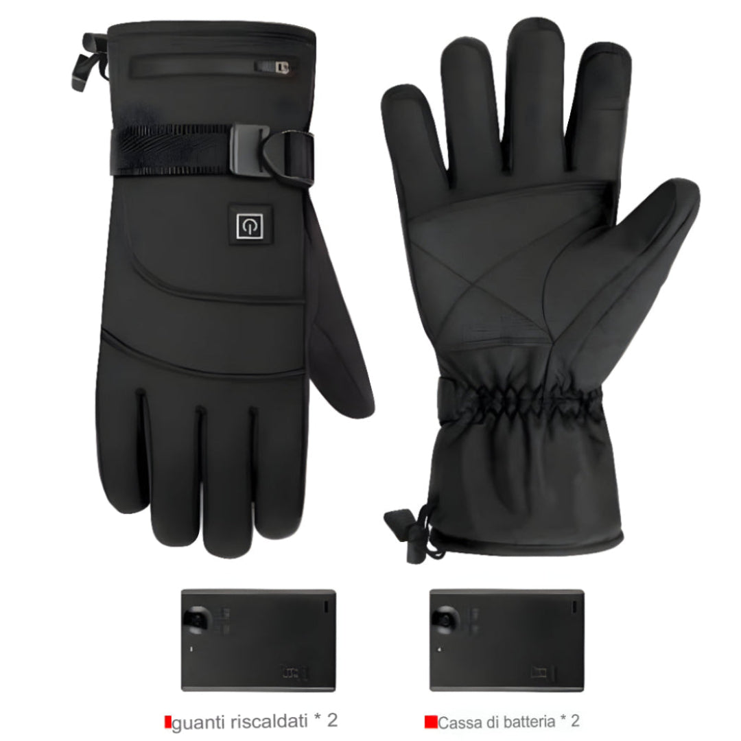 Alex  – Guanti da moto caldi invernali