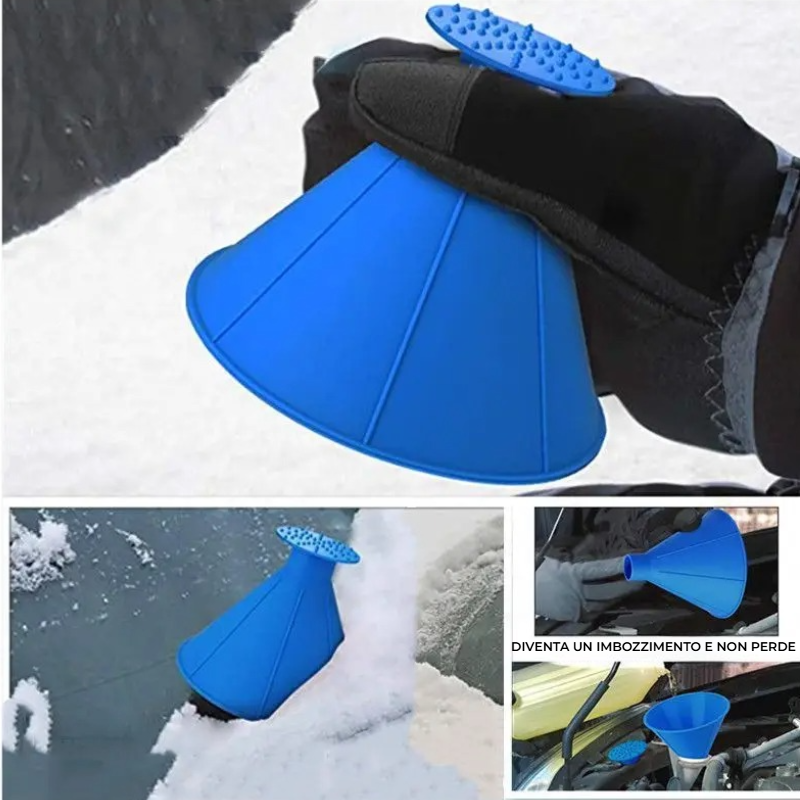 Quadri – Raschietto Magico per Ghiaccio e Parabrezza Auto (4 Pezzi)