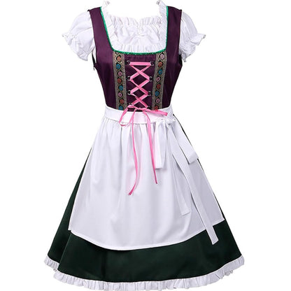 Chloe – Traditionel dirndl med forklæde