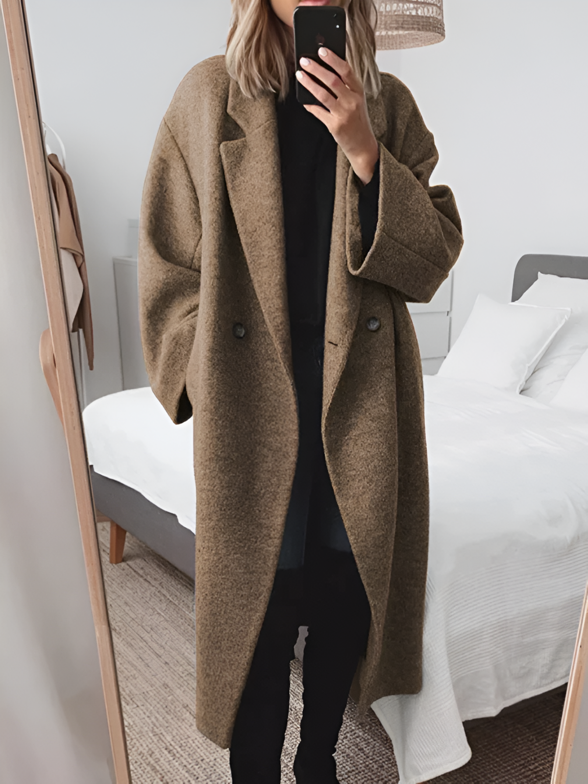 Anne – Cappotto lungo in lana