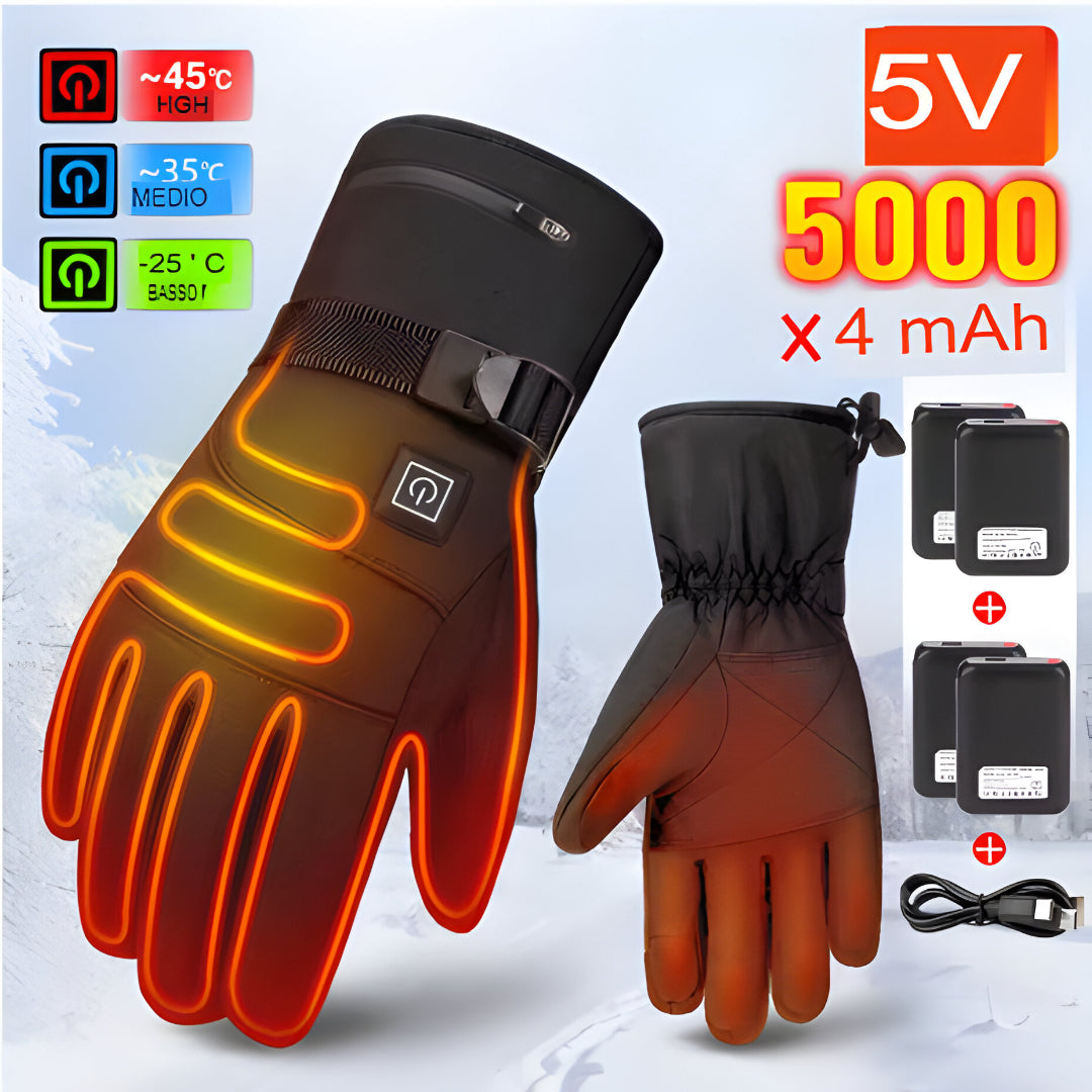 Raven – Guanti da moto caldi invernali