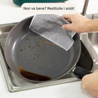 EasyClean – Filo d’Acciaio Metallico Doppia Faccia