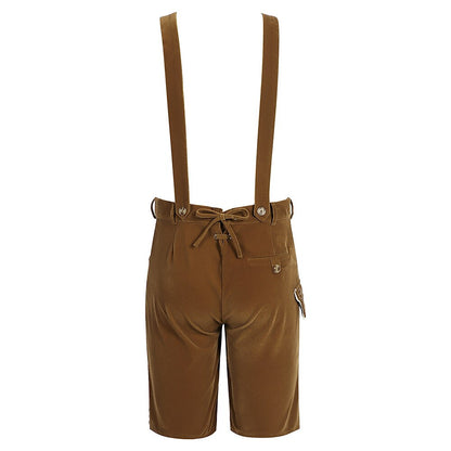 Lars – Traditionelle lederhosen med seler